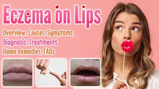 Eczema on lips causes symptoms treatment remedies FAQ  remake Lip dermatitis [upl. by Areht]