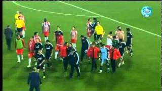 Fight between Casillas  Vargas after the match Almeria  Real Madrid 16111 [upl. by Guibert]