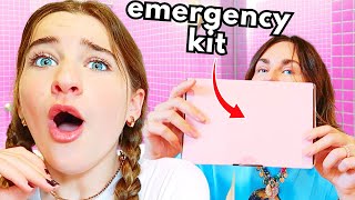 MY TEEN DAUGHTERS EMERGENCY KIT period kit wThe Norris Nuts [upl. by Mcgaw]