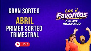 Los Favoritos de CHANCE MILLONARIO 2024  SORTEO ABRIL [upl. by Bonnell]