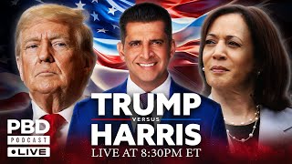 Trump vs Harris Debate Watch Party  PBD Podcast  Ep 468 [upl. by Natsirhc]