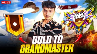 🔴Live Dominating Top 1 Grandmaster V Badge Lobby🗿😤Serious Grandmaster Pushing😡Garena Free Fire [upl. by Levana]