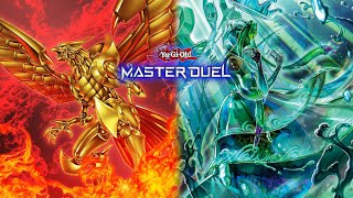 Winged Dragon of Ra Icejade Deck Nov 2023 YuGiOh Master Duel [upl. by Ardnuas]