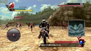 Kamen Rider Battride War  Quicklook PS3 [upl. by Ennirak132]