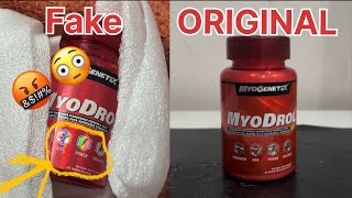 FAKE AND ORIGINAL MYODROL  MYOGENETIX MYODROL hsp [upl. by Debora]