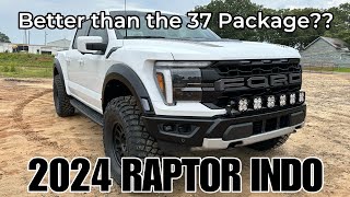 2024 Ford RAPTOR INDO 15” Leveled on 37sRUGGED Oxford White [upl. by Sewoll551]