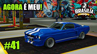 Brasília RP 2 41  COMPREI UM MUSTANG ELEANOR QUEBRADO GTA RP [upl. by Tirza637]