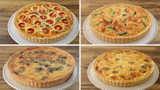 How to Make a Quiche – 4 Easy Recipes [upl. by Crystal]