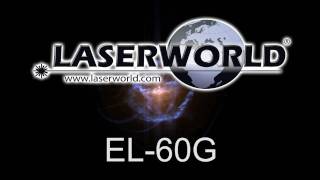 Laserworld  EL60G  Ecoline Series single color green laser [upl. by Ycul]