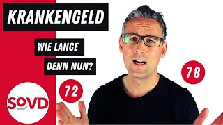 Krankengeld wie lange 72 oder 78 Wochen [upl. by Lyrahc]