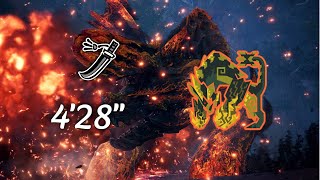 MHW Iceborne Raging Brachydios Longsword Solo [upl. by Buchbinder]