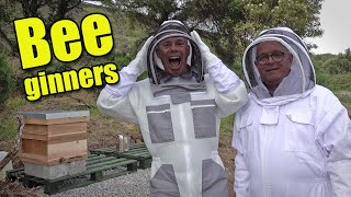 205 Beekeeping for Beginners  Our First Bees [upl. by Anerat]