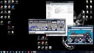 PS3 Controller to pc Xpadder EASY [upl. by Akcimat]