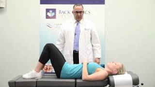 Back Clinics of Canada Stretch KneeChest bilateral [upl. by Yorick58]