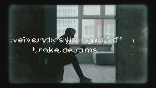 Broken Dreams Official Music Lyric Video [upl. by Ahsiuqel]