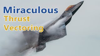 How Does the F22 Raptor Become Unbeatable Thanks to its Thrust Vectoring [upl. by Leonid439]