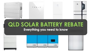 Queensland Solar Battery Rebate 2024 [upl. by Cran]