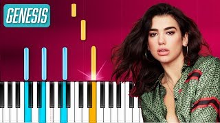 Dua Lipa  quotGenesisquot Piano Tutorial  Chords  How To Play  Cover [upl. by Aeneus424]