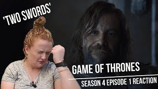 Game of Thrones REACTION  Season 4 Episode 1 Part Two quotTwo Swordsquot [upl. by Odnalor361]