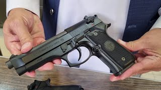 Beretta 92fs 9mm Pistol Review [upl. by Enilorac341]