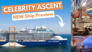 New CELEBRITY ASCENT cruise ship is coming this November Take a look celebritycruises [upl. by Abdella]