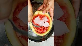 तरबूज की स्पेशल डिश 😱 l Waterlamon recipe l Homemade waterlamon juice [upl. by Ahseinar260]