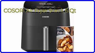 REVIEW 2024 COSORI Air Fryer 9in1 6 Qt ESSENTIAL details [upl. by Bronwyn]