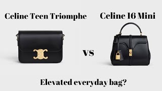 VCR Celine Teen Triomphe vs Celine 16 mini  Anesu Sagonda [upl. by Raamaj]