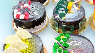 Half kg counter cake icing Sare flavor cake birthdaycake live [upl. by Renraw287]