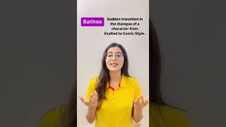 Pathos and Bathos  Literary Terms English literature ugcnet shorts [upl. by Mariko]