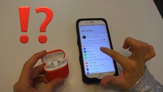 ОБЗОР и РАСПАКОВКА AirPods  РОДИТЕЛИ Подарили МНЕ на Новый Год БЕСПРОВОДНЫЕ НАУШНИКИ [upl. by Feil]