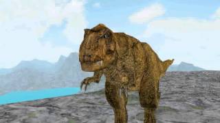 MMD Dinosaur Newcomer  Tyrannosaurus Rex DL [upl. by Artim]