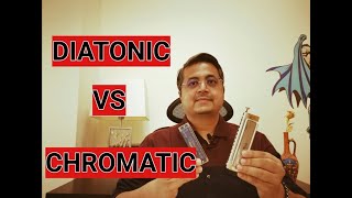 Diatonic vs chromatic harmonica [upl. by Schonthal]