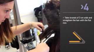 MasterKer M70 kerafruit straightener  Tutorial  Erayba Hair Cosmetics [upl. by Doig46]