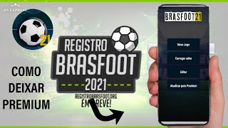 BRASFOOT 2021 REGISTRO PARA ANDROID  TUTORIAL [upl. by Leor]