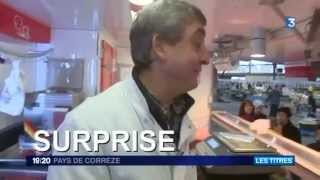 Aux 3 Galops Boucherie chevaline au JT local FR3 Brive le 13032013 extrait [upl. by Ariaz256]