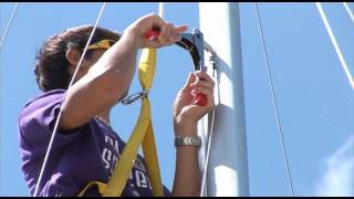 Harken Lazy Jack Kit Installation Video by Sailrite [upl. by Alvie]