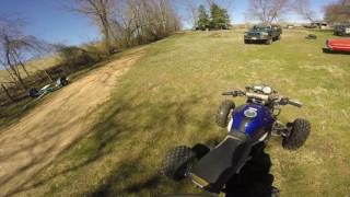 Sport bike powered atv TRX450 r quot Hooligan quot [upl. by Nylirret]