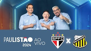 São Paulo X Novorizontino  Paulistão 2024 na RECORD [upl. by Kcaj]