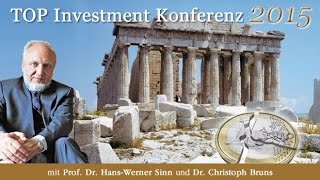 TOP Investment Konferenz 2015 Teil 1  Prof Dr HansWerner Sinn [upl. by Alram39]