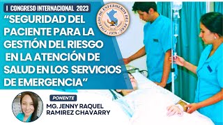 Seguridad del paciente para la gestión del riesgo en la atención en los servicios de emergencia [upl. by Rudy778]