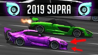 Pixel Car Racer HACKS  2000 MPH SUPRA [upl. by Gemoets]