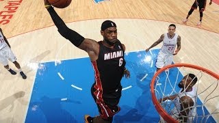 LeBron James Explodes on the Rim with the Tomahawk Jam [upl. by Casaleggio944]