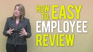 Employee Performance Review  An Easy HowToGuide [upl. by Fusuy]