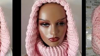 Crochet with me  Turtleneck crochet hoodie vlogmas crochet fiberartist [upl. by Mumford]