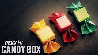 DIY  Origami Candy Box [upl. by Eemyaj]