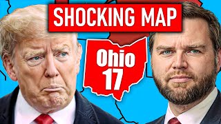 Was JD Vance a BAD Pick For TRUMP  SHOCKING 2024 Election Map Projection [upl. by Nerhe219]