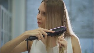 TYMO  Hair Straightener Comb  Straightening your hair in few mins [upl. by Arakihc295]