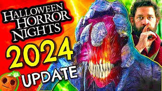 Halloween Horror Nights 2024 QUIET PLACE BAD NEWS  HHN 33 [upl. by Leeanne416]