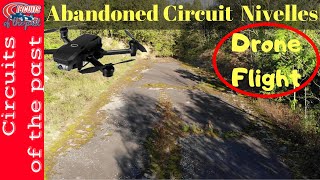 Exploring Abandoned Race Track NivellesBaulers by Drone [upl. by Elahcim595]